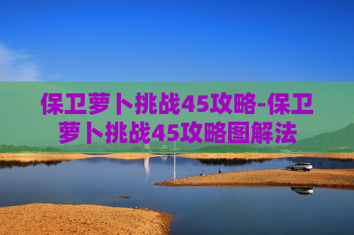 保卫萝卜挑战45攻略-保卫萝卜挑战45攻略图解法