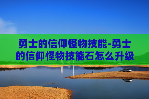 勇士的信仰怪物技能-勇士的信仰怪物技能石怎么升级
