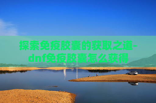 探索免疫胶囊的获取之道-dnf免疫胶囊怎么获得