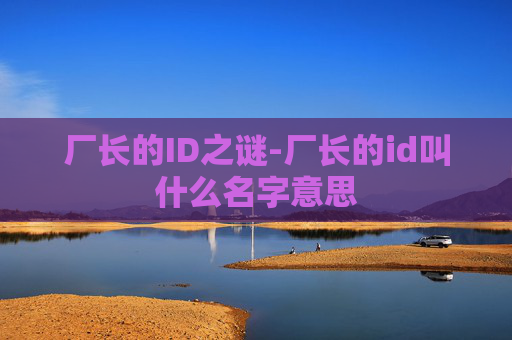 厂长的ID之谜-厂长的id叫什么名字意思