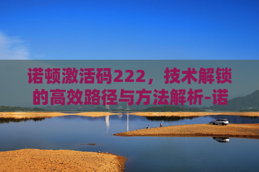 诺顿激活码222，技术解锁的高效路径与方法解析-诺顿激活码怎么用