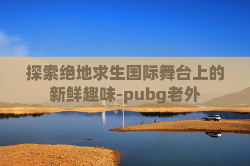 探索绝地求生国际舞台上的新鲜趣味-pubg老外