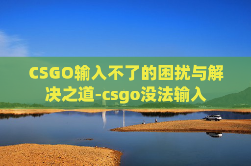 CSGO输入不了的困扰与解决之道-csgo没法输入