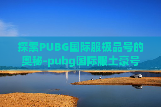 探索PUBG国际服极品号的奥秘-pubg国际服土豪号