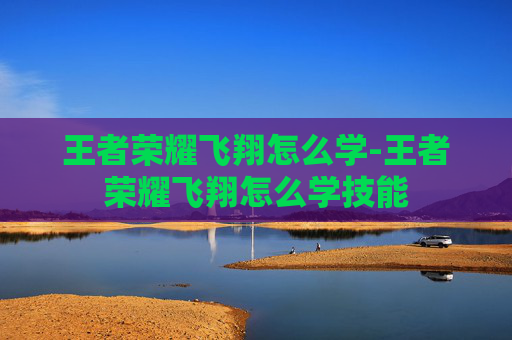 王者荣耀飞翔怎么学-王者荣耀飞翔怎么学技能