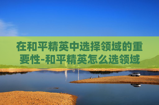 在和平精英中选择领域的重要性-和平精英怎么选领域好的