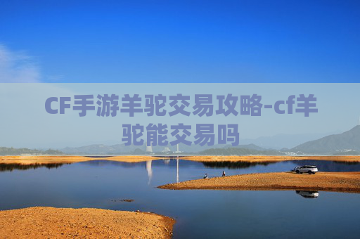 CF手游羊驼交易攻略-cf羊驼能交易吗