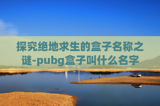探究绝地求生的盒子名称之谜-pubg盒子叫什么名字