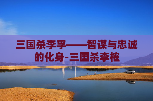 三国杀李孚——智谋与忠诚的化身-三国杀李榷 三国杀李孚——智谋与忠诚的化身-三国杀李榷