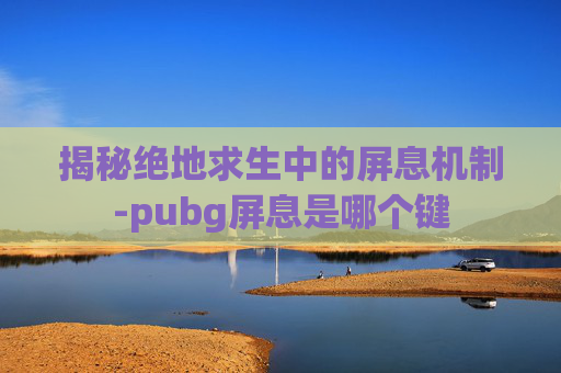 揭秘绝地求生中的屏息机制-pubg屏息是哪个键 揭秘绝地求生中的屏息机制-pubg屏息是哪个键