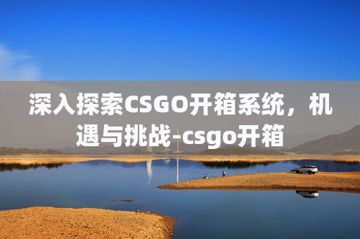 深入探索CSGO开箱系统,机遇与挑战-csgo开箱 深入探索CSGO开箱系统,机遇与挑战-csgo开箱